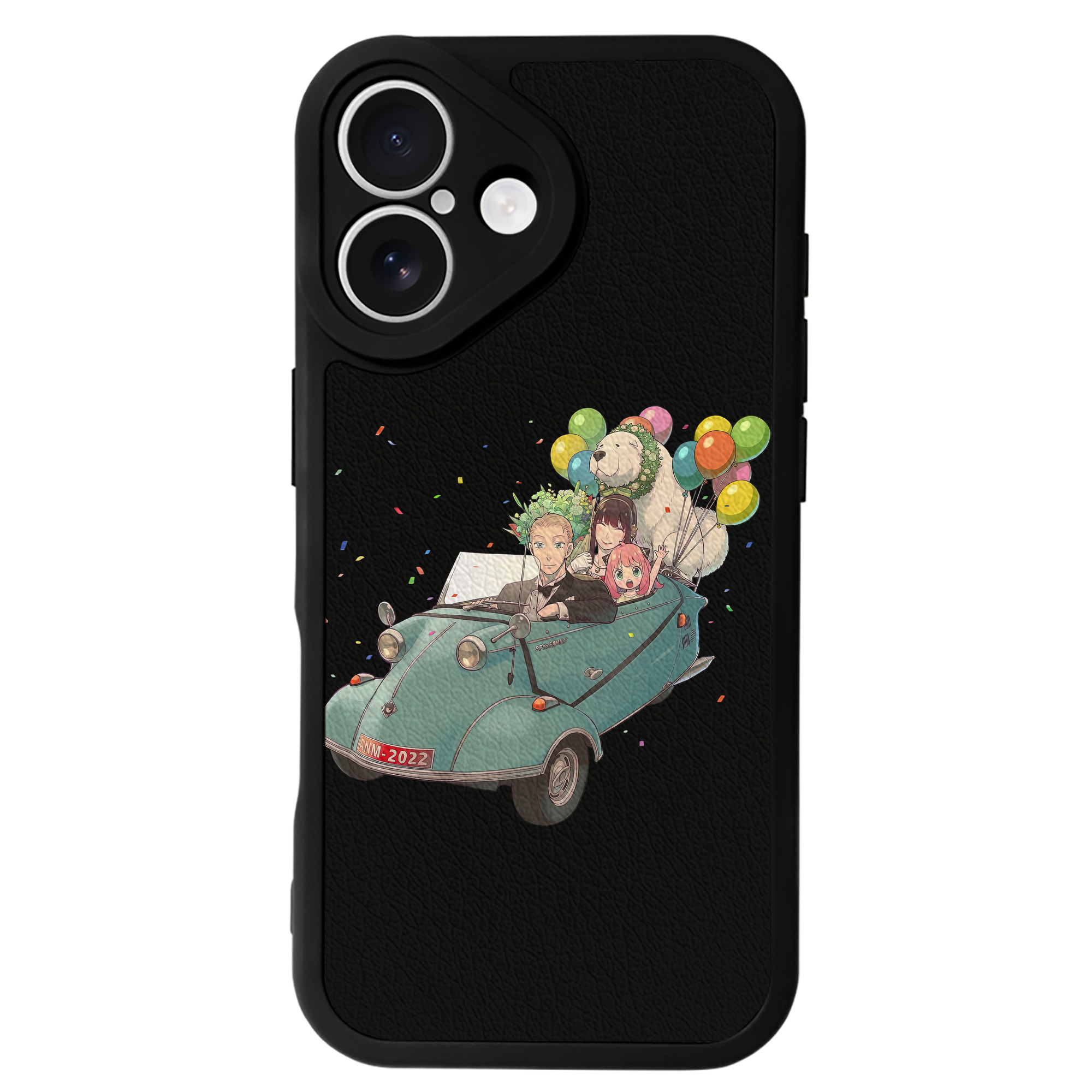 （画像用） SPY×FAMILY间谍家家酒 【iPhone 16シリーズ対応】シリコンスマホケース（レザー調） 材質：シリコン
